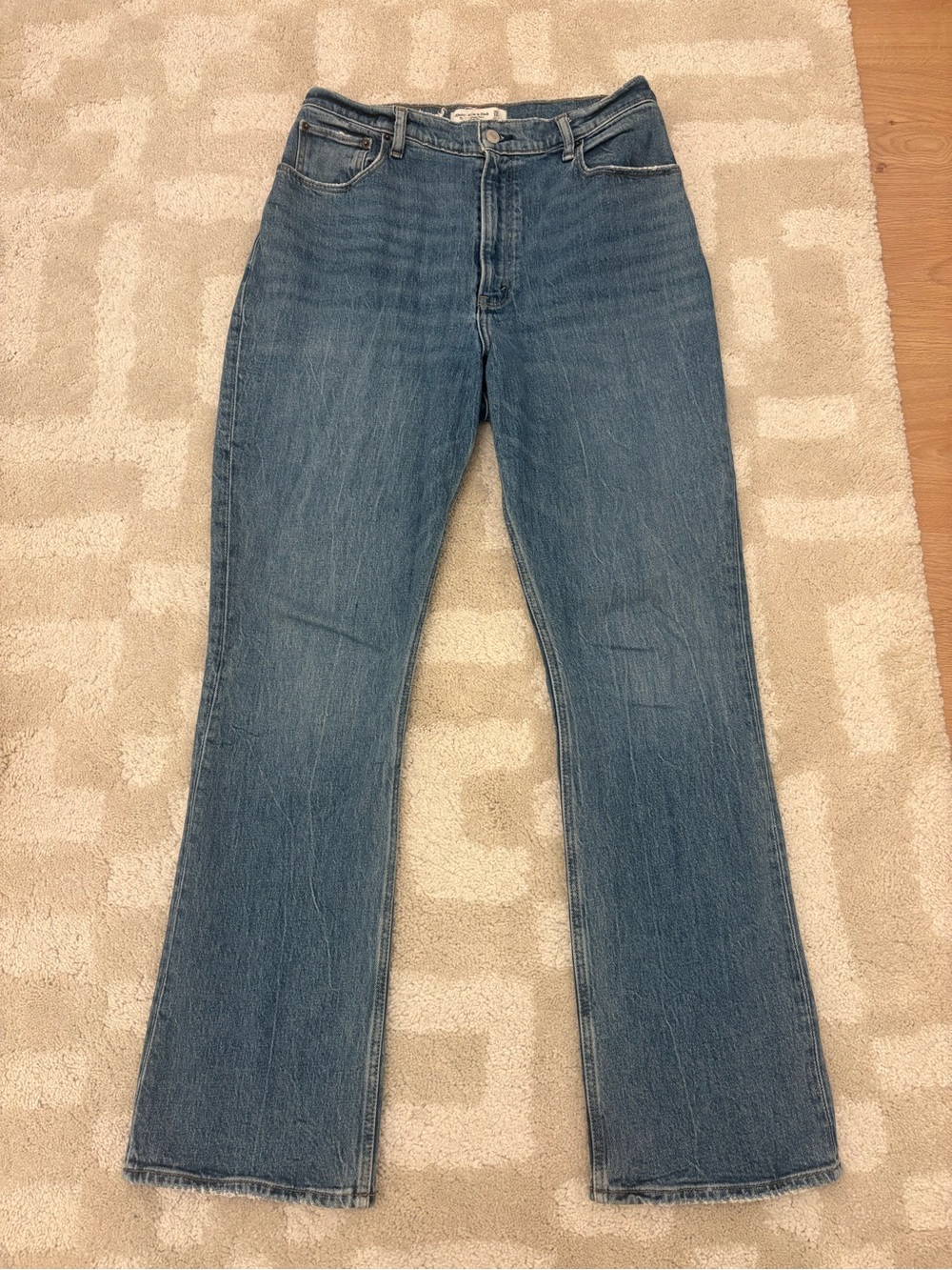 Abercrombie & Fitch 70’s Vintage Flare Jeans Curve Love